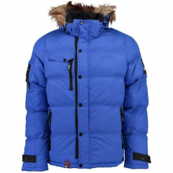 Geographical Norway Kurtka Męska Bonap M Niebieski. Niebieskie kurtki męskie bomber Geographical Norway, na zimę, m. W wyprzedaży za 399,00 zł.