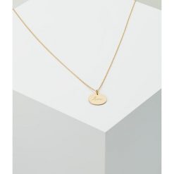 Naszyjniki damskie: MALAIKARAISS NECKLACE PLAQUETTE LOVERS Naszyjnik goldcoloured