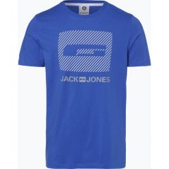 Jack & Jones - T-shirt męski – Comirko, niebieski. Niebieskie t-shirty męskie z nadrukiem Jack & Jones, m. Za 59,95 zł.