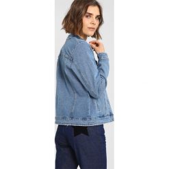 Bomberki damskie: Object OBJCHRISTINA JACKET Kurtka jeansowa light blue denim