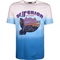 Diesel T-shirt "T-Joe-Sr". T-shirty męskie Diesel, bez wzorów, z bawełny, z okrągłym kołnierzem. Za 169,00 zł.