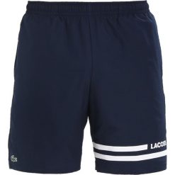 Bermudy męskie: Lacoste Sport TENNIS SHORT Krótkie spodenki sportowe marine/blanc