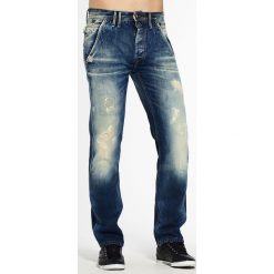 Pepe Jeans - Jeansy Fire. Niebieskie jeansy męskie Pepe Jeans, bez wzorów, vintage, z obniżonym stanem. W wyprzedaży za 179,90 zł.