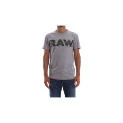 T-shirty z krótkim rękawem G-Star Raw D11688 336 TAHIRE. Szare t-shirty męskie G-Star RAW, s, bez wzorów, retro, bez kołnierzyka, krótkie. Za 107,63 zł.