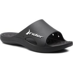 Klapki RIDER - Bay VIII Ad 82566 Black/Black 20766. Czarne klapki męskie Rider, bez wzorów, z tworzywa sztucznego. Za 99,99 zł.