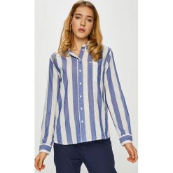 Lee - Koszula. Niebieskie koszule body damskie marki Lee, s, w paski, z bawełny, klasyczne, z klasycznym kołnierzykiem. Za 219,90 zł.