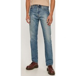 Levi's - Jeansy 501. Niebieskie jeansy męskie Levi's®, s, bez wzorów. Za 469,90 zł.