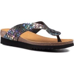 Japonki SCHOLL - Kenna F27741 1004 360 Black. Czarne klapki damskie Scholl, bez wzorów, ze skóry ekologicznej, bez obcasa. W wyprzedaży za 179,00 zł.