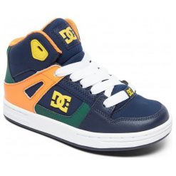 DC Tenisówki Chłopięce Pure Ht B Shoe Mul Multi 36. Szare buty chłopięce sportowe marki DC, ze skóry, za kostkę. W wyprzedaży za 199,00 zł.