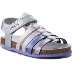 Sandały dziewczęce: Sandały GEOX – J N.S.Aloha G. C J821CC 000NF C1316 S Silver/Lilac