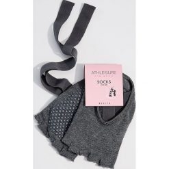 Skarpetki z wiązaniem Athleisure - Szary. Szare skarpetki damskie marki Mohito. Za 29,99 zł.