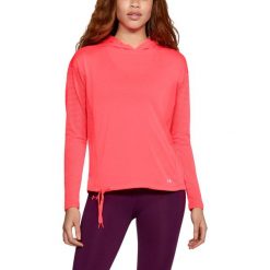 Bluzy sportowe damskie: Under Armour Bluza damska Threadborne Hood pomarańczowa r. S (1320799-819)