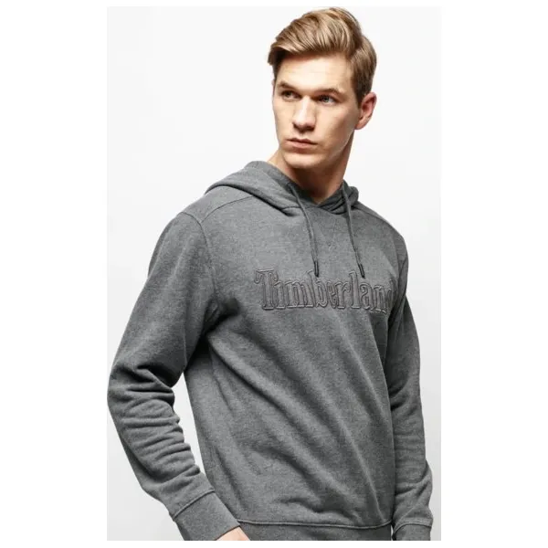 Timberland Bluza Taylor River Over Head Sweat , szary, rozmiar M. Szare bluzy męskie Timberland, s, bez wzorów, z bawełny, z kapturem, bez rękawów, z kapturem. Za 429,99 zł.