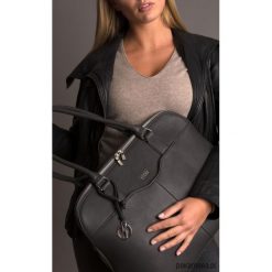 TORBA na laptopa DIAMOND COUTURE black. Czarne torby na laptopa Pakamera, bez wzorów, ze skóry, eleganckie. Za 1299,00 zł.
