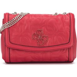 Guess New Wave Mini Cross body bag Czerwony. Czerwone torebki klasyczne damskie Guess, w paski, z materiału, bez dodatków. Za 490,95 zł.