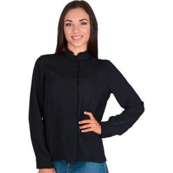 Smashed Lemon Bluza damska Black 18806 (rozmiar L). Czarne bluzy damskie Smashed Lemon, l, bez wzorów, z materiału, bez kołnierzyka, bez rękawów. W wyprzedaży za 142,00 zł.