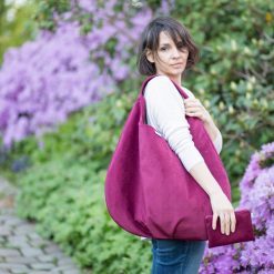 VELVET burgund + saszetka. Czerwone saszetki damskie marki Pakamera. Za 209,00 zł.