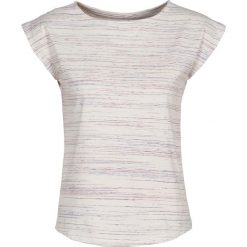 Koszulka "Marie" w kolorze beżowym. Brązowe koszulki damskie Street Wear, na co dzień, xs, bez wzorów, z bawełny, z okrągłym kołnierzem, bez rękawów. W wyprzedaży za 77,95 zł.