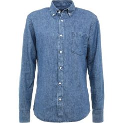 Tiger of Sweden DONALD Koszula soft blue melange. Niebieskie koszule męskie na spinki Tiger of Sweden, m, z bawełny. Za 499,00 zł.
