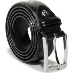 Pasek Męski GUESS - Not Coordinated Belts BM7255 LEA35 BLA. Czarne paski męskie Guess, w paski, ze skóry. W wyprzedaży za 229,00 zł.