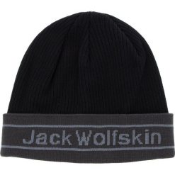 Czapka JACK WOLFSKIN - Pride Knit Cap 1907261 Black. Czarne czapki męskie Jack Wolfskin, bez wzorów, z materiału. Za 85,99 zł.