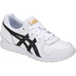 Białe Buty Asics Gel-Movimentum W 1192A002-100. Białe buty sportowe damskie Asics, bez wzorów, ze skóry, klasyczne. W wyprzedaży za 379,00 zł.