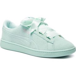 Sneakersy PUMA - Vikky V2 Ribbon S 369726 06 Fair Aqua/Fair Aqua/Silver. Zielone półbuty damskie Puma, ze skóry. W wyprzedaży za 189,99 zł.