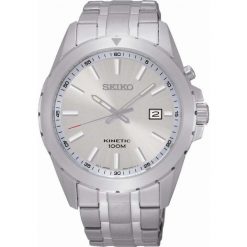Zegarki męskie: Zegarek męski Seiko Kinetic SKA693P1