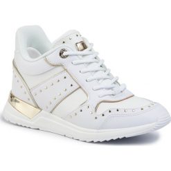 Sneakersy GUESS - Rejjy FL5REJ ELE12 WHITE. Białe półbuty damskie Guess, ze skóry ekologicznej. Za 639,00 zł.