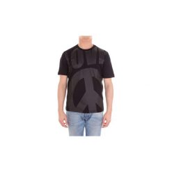 T-shirty z krótkim rękawem Love Moschino M47321FM3517. Czarne t-shirty męskie Love Moschino, s, bez wzorów, bez kołnierzyka, krótkie. Za 261,51 zł.