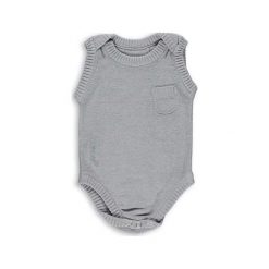 Babys Only, Body tkane, Jasnoszare, rozmiar 62 SUPER PROMOCJA -50%. Body niemowlęce Babys Only, bez wzorów, bez rękawów. Za 66,33 zł.