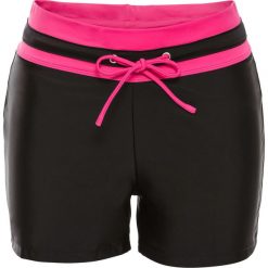 Figi bikini bonprix czarny. Czarne stroje kąpielowe damskie marki bonprix, w paski. Za 49,99 zł.