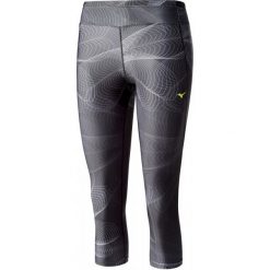 Bryczesy damskie: Mizuno Spodnie Do Biegania Lotus 3/4 Tights Black S