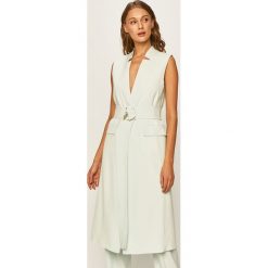 Patrizia Pepe - Kamizelka. Żółte kamizelki damskie Patrizia Pepe, s, w paski, z elastanu, eleganckie, bez kaptura. Za 1999,00 zł.