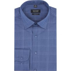 Koszula versone 2862 długi rękaw slim fit niebieski. Niebieskie koszule męskie Recman, m, bez wzorów, bez kołnierzyka, z długim rękawem. Za 149,00 zł.