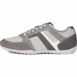 Geox tenisówki męskie Garlan U023GA 0MENB 43 szare. Szare trampki męskie Geox, na wiosnę, bez wzorów, bez zapięcia. Za 349,00 zł.