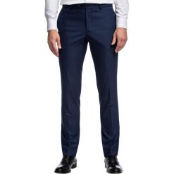 Spodnie LEONARDO GDGS900376. Spodnie męskie Giacomo Conti, do pracy, m, bez wzorów, z tkaniny, biznesowe. Za 399,00 zł.