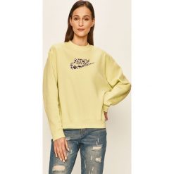 Nike Sportswear - Bluza. Czarne bluzy damskie Nike Sportswear, xs, z nadrukiem, z dzianiny, bez rękawów, bez kaptura. W wyprzedaży za 199,90 zł.
