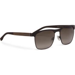 Okulary przeciwsłoneczne BOSS - 0984/S Matt Brown YZ4. Pomarańczowe okulary przeciwsłoneczne męskie Boss, z tworzywa sztucznego. W wyprzedaży za 549,00 zł.