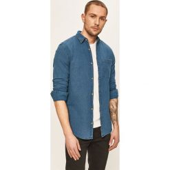 Jack & Jones - Koszula. Niebieskie koszule męskie Jack & Jones, xl, bez wzorów, z bawełny, klasyczne, z klasycznym kołnierzykiem, z długim rękawem. W wyprzedaży za 99,90 zł.