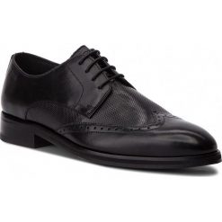 Półbuty JOOP! - Kleitos 4140004168 Black 900. Czarne buty wizytowe męskie JOOP!, ze skóry, bez zapięcia. W wyprzedaży za 439,00 zł.