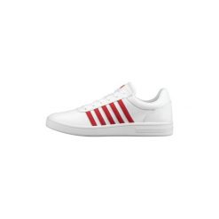 Buty K-Swiss Court Cheswick. Białe trampki i tenisówki damskie marki K-SWISS, bez wzorów, bez zapięcia. Za 105,93 zł.