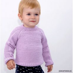 Sweter z lampasem Merynos Dziecięcy. Różowe swetry chłopięce marki Pakamera, z wełny. Za 249,00 zł.