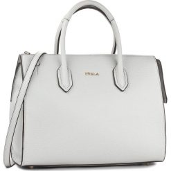 Torebka FURLA - Pin 924672 B BMJ9 OAS Color Cristallo. Szare torebki klasyczne damskie Furla, bez wzorów, ze skóry, klasyczne, bez dodatków. W wyprzedaży za 849,00 zł.