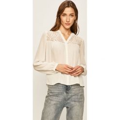 Only - Bluzka. Czarne bluzki damskie ONLY, bez wzorów, z elastanu, bez kołnierzyka, z długim rękawem. W wyprzedaży za 89,90 zł.
