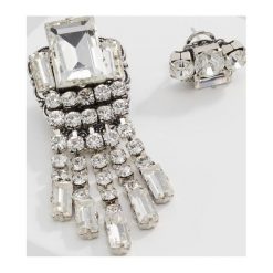 Kolczyki damskie: Radà CRYSTAL COUPLE Kolczyki silvercoloured