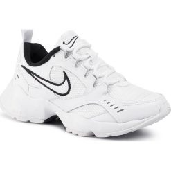 Buty NIKE - Air Heights CI0603 102 White/White/Black. Białe buty sportowe damskie Nike, bez wzorów, ze skóry, sportowe. W wyprzedaży za 279,00 zł.
