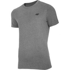 4F Men's T-shirt NOSH4-TSM003-24M. Szare t-shirty męskie 4f, s, z bawełny. Za 39,99 zł.