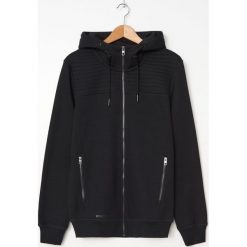 Zapinana bluza z kapturem - Czarny. Czarne bluzy męskie House, s, bez wzorów, z kapturem, bez rękawów, z kapturem. Za 139,99 zł.