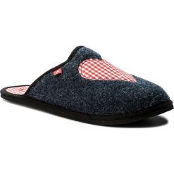 Kapcie BIG STAR - D267800 Granatowy. Niebieskie klapki damskie marki BIG STAR, bez wzorów, z tworzywa sztucznego, bez obcasa. Za 49,00 zł.